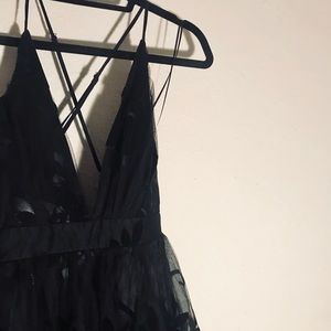 FINAL DROP The Red Dress Boutique deep V cut dress